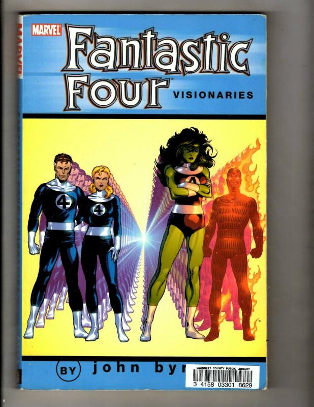 Fantastic Four Visionaries V6 By John Byrne Marvel Comics TPB Graphic Novel J380