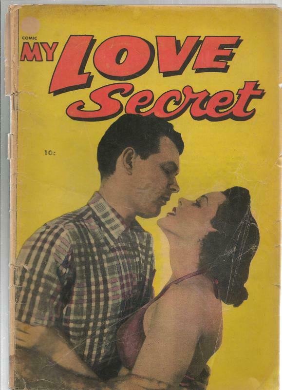 My Love Secret #30 ORIGINAL Vintage 1950 Fox Feature Syndicate Comic Book