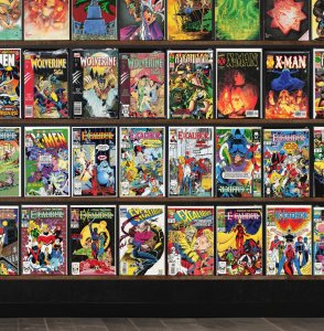 Huge Lot 150+ Comics with Excalibur, X-Factor, X-Men & More!
