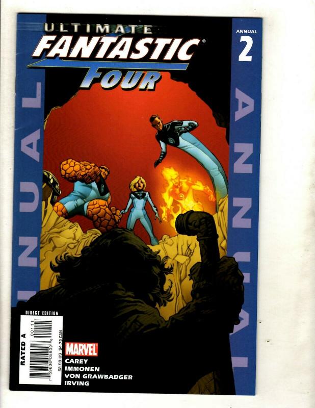 Lot Of 8 Ultimate Fantastic Four Marvel Comics #54 55 56 57 58 59 Annual 1 2 EK2