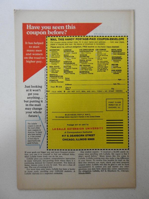 Sgt. Fury #108 (1973) VF- Condition!