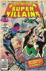 Secret Society of Super-Villains #1-15 (1976) complete set   average grade F/VF