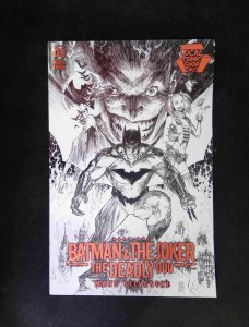 Batman & The Joker: The Deadly Duo #1  DC 2023 NM+ LCSD 2022 Foil B&W Variant