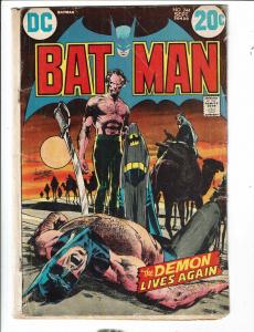 Batman # 244 VG DC Comic Book Joker Robin Catwoman Penguin Gotham Batgirl TP1