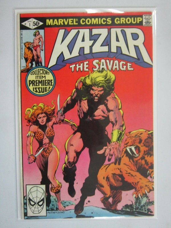 Ka-Zar the Savage #1 Direct edition 7.0 FN VF (1981)