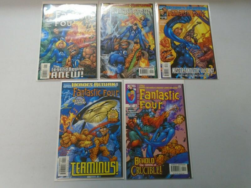 Fantastic Four run #1-10 8.0 VF (1998 3rd Series)