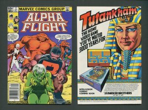 Alpha Flight #1  #2  #3  #4 (SET) /  VFN    1983