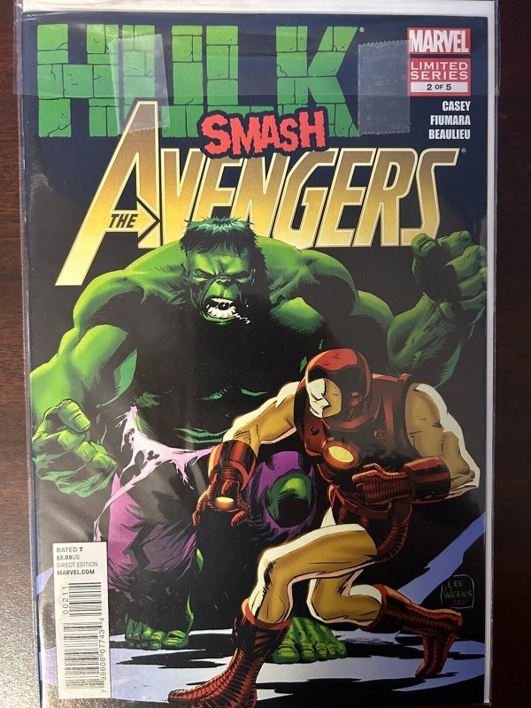 Hulk Smash The Avengers #1-5 NM Marvel Comics 2012 Complete Set