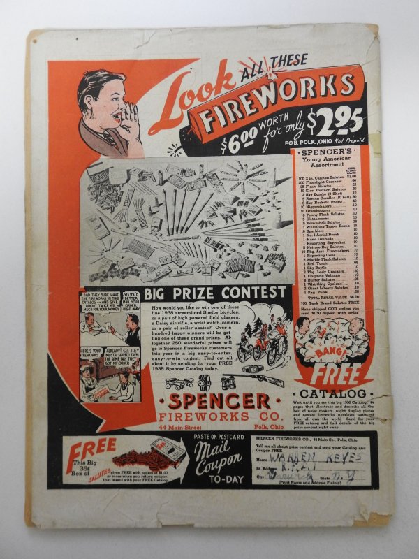 The Comics #8 (1938) Good- Condition!