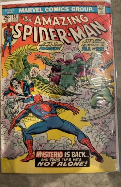 The Amazing Spider-Man #141 (1975) Spider-Man 