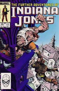 Further Adventures of Indiana Jones, The #11 FN ; Marvel | Falling Cover