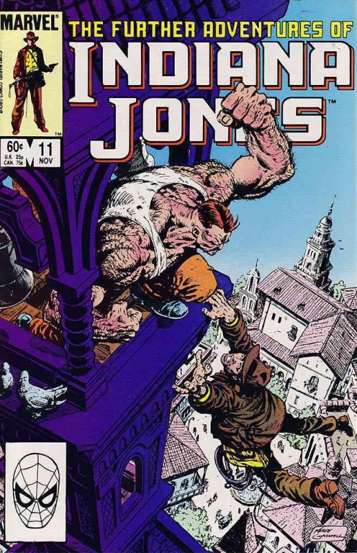 Further Adventures of Indiana Jones, The #11 FN ; Marvel | Falling Cover