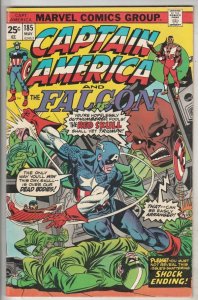 Captain America #185 (May-75) VF+ High-Grade Captain America
