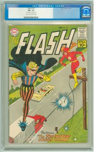 The Flash #121 (1961) CGC 5.5! B written on cover in pen.