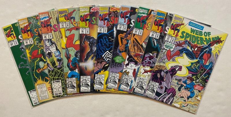 *Web of Spider-Man (1985) 81-100 | 20 High Grade Books