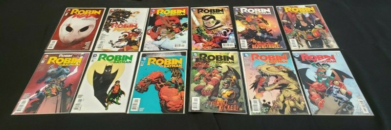 ROBIN WARS & SON OF BATMAN 12PC (VF/NM) BAGGED & BOARDED, YEAR OF BLOOD 2015-16