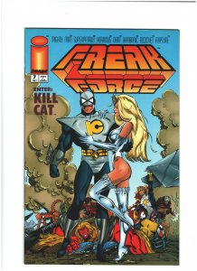 Freak Force #7 VF/NM 9.0 Image Comics 1994 Keith Giffen Erik Larsen Superpatriot