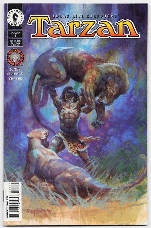 Tarzan #5 (1996) Tarzan