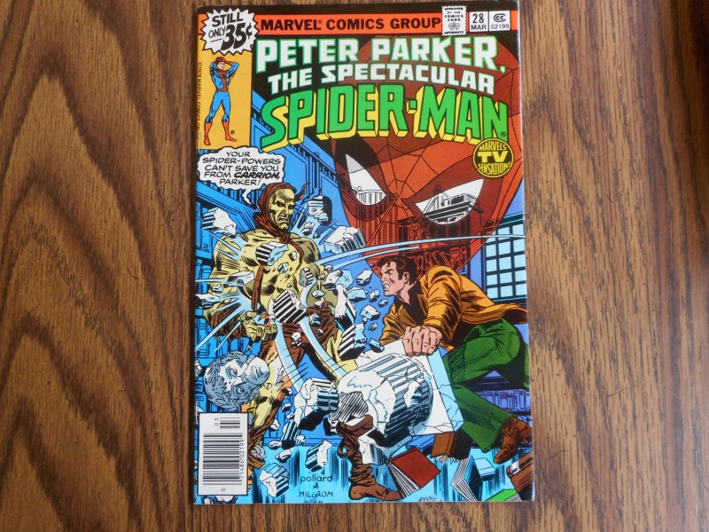 Peter Parker The Spectacutar Spider-Man # 28  Frank Miller 9.6 or better