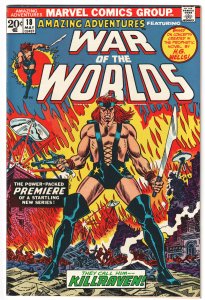 Amazing Adventures #18 (1973) 1st appearance Killraven War of the Worlds