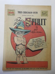 The Spirit #108 (1942) Newsprint Comic Insert Rare!