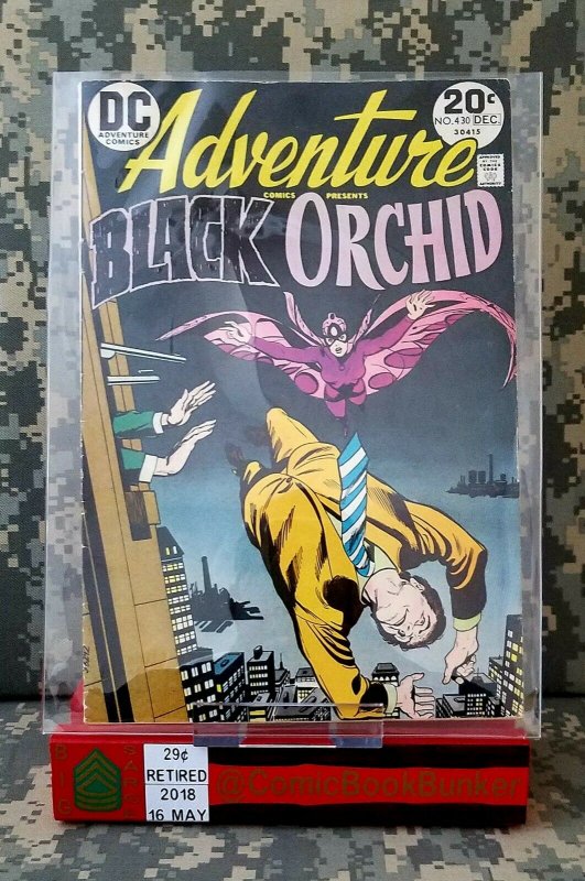 Adventure Comics #430 VF Black Orchid Vintage DC Old Bronze Age Tony DeZuniga