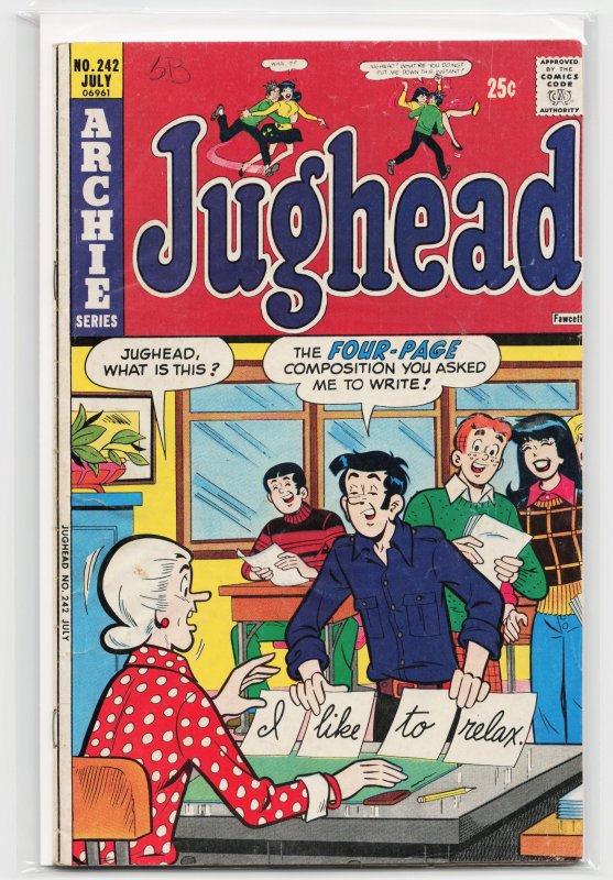 Jughead #242 (1975) Jughead