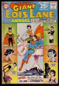 LOIS LANE ANNUAL #2 1963-NOEL NEILL  SUPERMAN TV SERIES G/VG