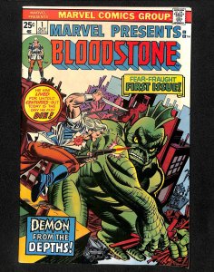 Marvel Presents #1 Bloodstone!
