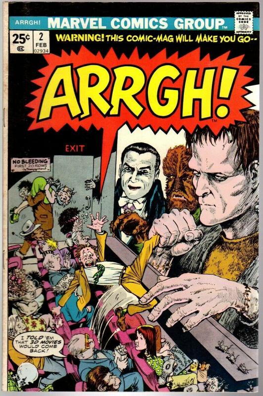 ARRGH! (1974) 2 VG-F Feb. 1975