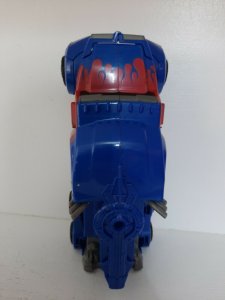 2X Flip and Change OPTIMUS PRIME Transformers Age of Extinction  Figure Silver  