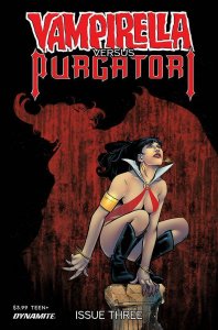 Vampirella vs Purgatori #3 Premium Sarraseca FOC Variant Dynamite 2021 EB117