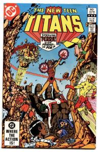 NEW TEEN TITANS #28-COMIC BOOK-First TERRA cover-DC