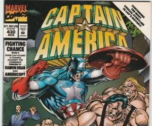 Captain America #430 strict NM/NM- 9.2 High-Grade Damon Dran, Americop  Richmond