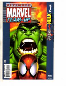 Lot Of 7 Ultimate Marvel Team-Up Comic Books # 1 2 3 4 5 6 7 Spider-Man GM13