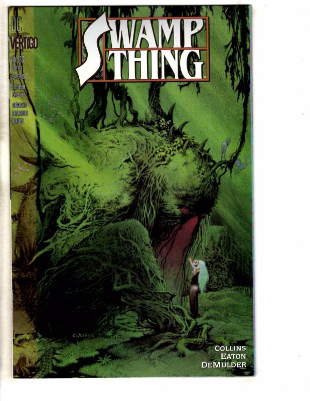 Lot Of 7 Swamp Thing DC Comic Books # 108 109 110 135 138 + Annuals 5 6 RM3