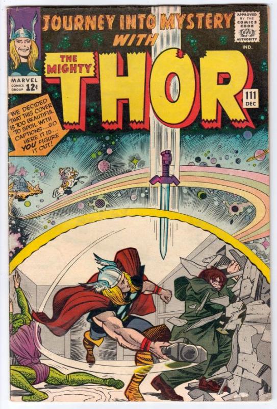 Journey into Mystery #111 (Dec-64) VG/FN+ Mid-Grade Thor