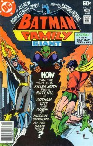 Batman Family, The #15 FN ; DC | Giant Batgirl Robin Killer Moth