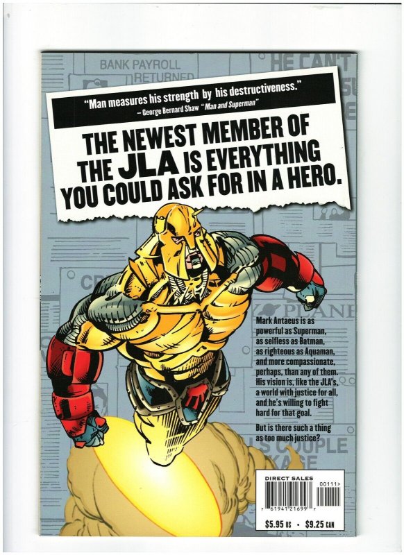 JLA: Superpower NM- 9.2 DC Comics 1999 John Arcudi 