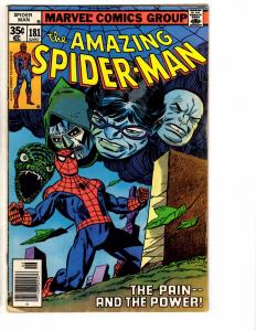 Amazing Spider-Man # 181 FN Marvel Comic Book Goblin Rhino Vulture Gwen BD1