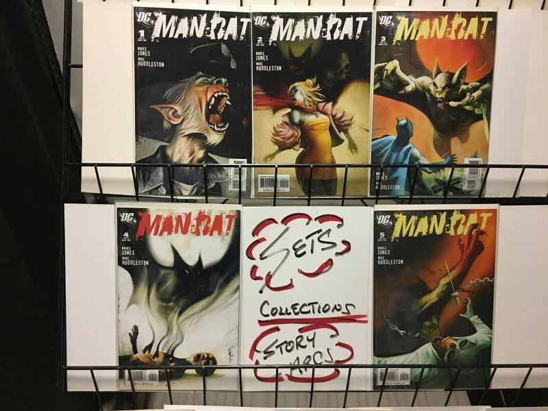 MANBAT (2006) 1-5 BRUCE JONES complete story!