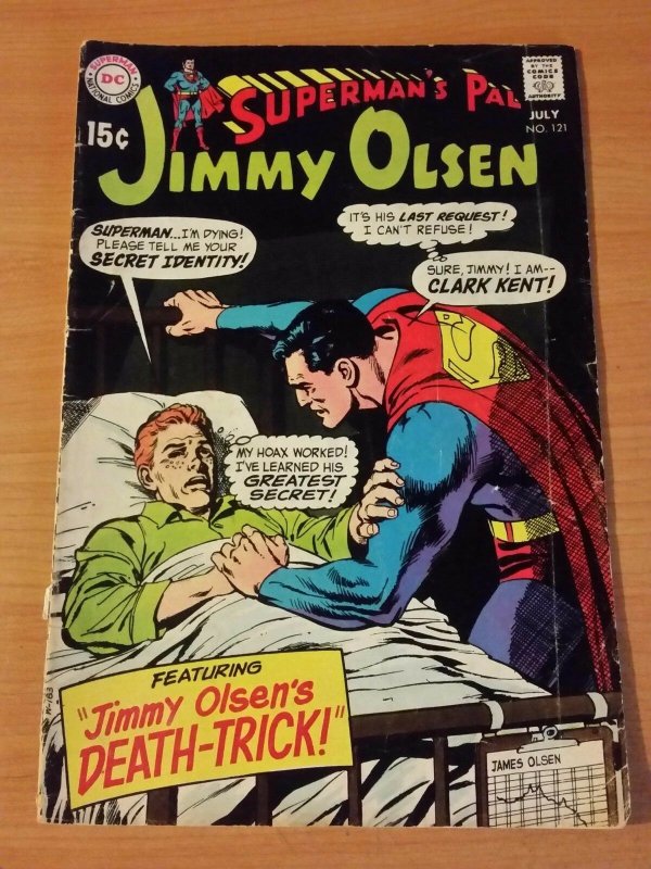 Superman's Pal, Jimmy Olsen #121 ~ GOOD - VERY GOOD VG ~ 1969 DC COMICS 