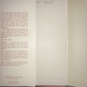 Big Bend(TX)-A homesteader’s story,1977,159p