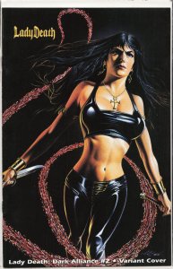 Lady Death: Dark Alliance #2 Variant Cover (2002) Lady Death