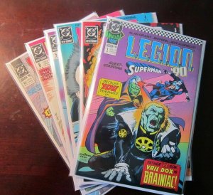 Legion '89 #3-6 +13 & annual #1 NM (1989)