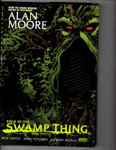 Saga Of The Swamp Thing Book # 5 HARDCOVER DC Comics Graphic Novel Al Moore LH12