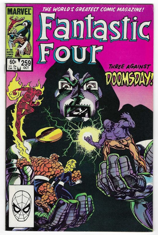 Fantastic Four #259 Direct Edition (1983)