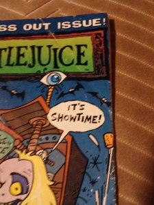BETTLEJUICE #1 (1991) 1ST APPEARANCE IN STANDARD COMICS NEWSSTAND EDITION HARVEY