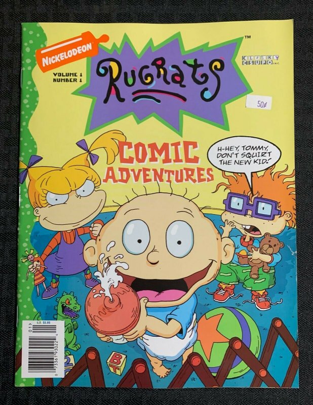 1997 RUGRATS COMIC ADVENTURES Magazine #1 FVF 7.0 Nickelodeon 