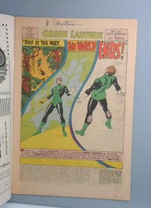 Green Lantern #63, VG+ 1st Neal Adams Issue DC Comics 1968 JR1